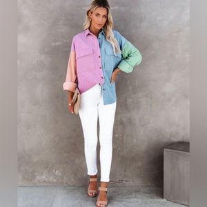 VICI Cotton Corduroy Shacket